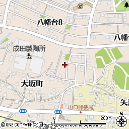 愛知県瀬戸市大坂町372周辺の地図
