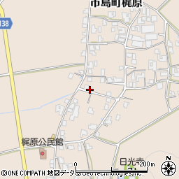 兵庫県丹波市市島町梶原654周辺の地図