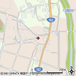 京都府京都市右京区京北上中町（中ノ通）周辺の地図