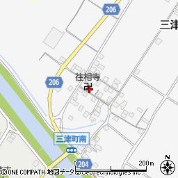 滋賀県彦根市三津町237周辺の地図