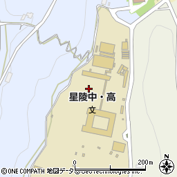 星陵高等学校周辺の地図