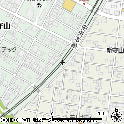 愛知県名古屋市守山区守山周辺の地図