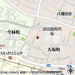愛知県瀬戸市大坂町51周辺の地図