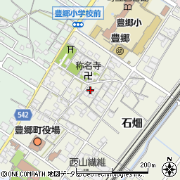 滋賀県犬上郡豊郷町石畑450周辺の地図