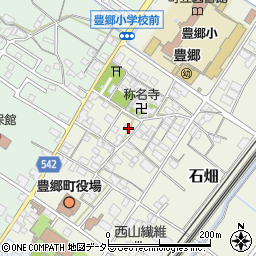 滋賀県犬上郡豊郷町石畑447周辺の地図