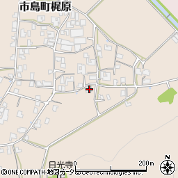 兵庫県丹波市市島町梶原704周辺の地図