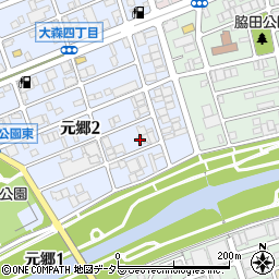尾関茶具店周辺の地図