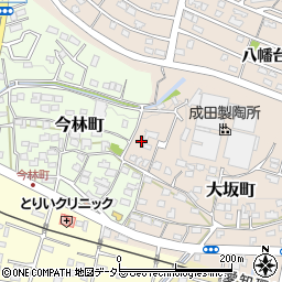 愛知県瀬戸市大坂町12周辺の地図