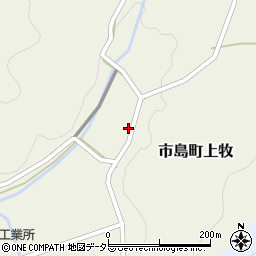 兵庫県丹波市市島町上牧176周辺の地図