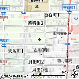 名西保険サービス周辺の地図