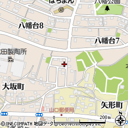 愛知県瀬戸市大坂町401周辺の地図