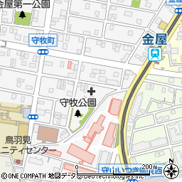 ＬｕｖＳｔｙｌｅ守牧町周辺の地図