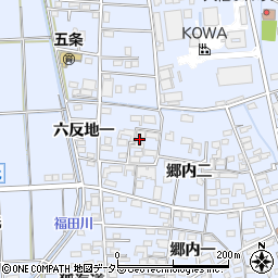 愛知県あま市西今宿郷内二15周辺の地図