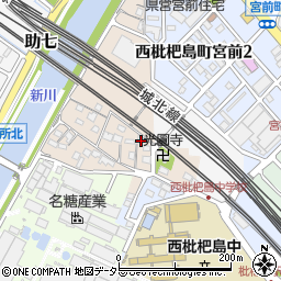 愛知県清須市西枇杷島町小場塚1195周辺の地図