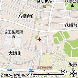愛知県瀬戸市大坂町383周辺の地図