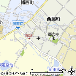 愛知県瀬戸市西脇町158周辺の地図