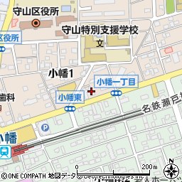 エザキ株式会社　セルフ小幡駅前店周辺の地図