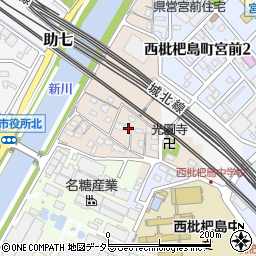 愛知県清須市西枇杷島町小場塚1237周辺の地図