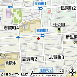 ファミリーマート志賀町店周辺の地図