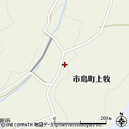 兵庫県丹波市市島町上牧203周辺の地図