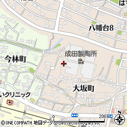 愛知県瀬戸市大坂町320周辺の地図