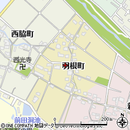 愛知県瀬戸市羽根町101周辺の地図
