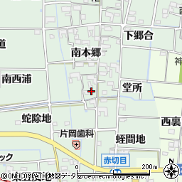 愛知県あま市蜂須賀南本郷906周辺の地図