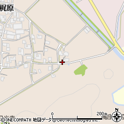 兵庫県丹波市市島町梶原749周辺の地図