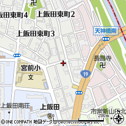 愛知県名古屋市北区上飯田東町1丁目48周辺の地図