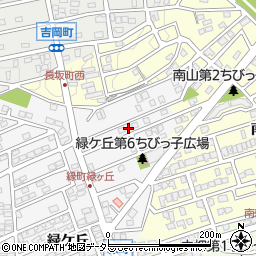 愛知県尾張旭市緑町緑ケ丘122-76周辺の地図