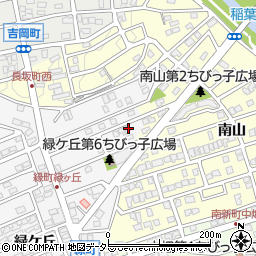 愛知県尾張旭市緑町緑ケ丘122-85周辺の地図