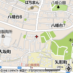 愛知県瀬戸市大坂町384-2周辺の地図