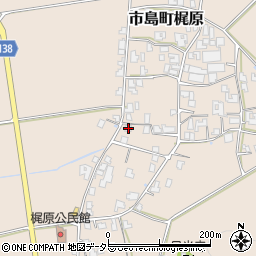 兵庫県丹波市市島町梶原658周辺の地図