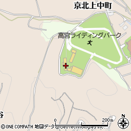 京都府京都市右京区京北上中町稲谷周辺の地図