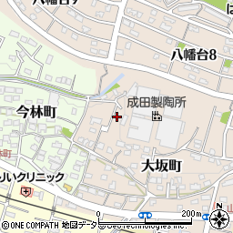 愛知県瀬戸市大坂町48周辺の地図