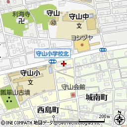 愛知県名古屋市守山区西島町22周辺の地図