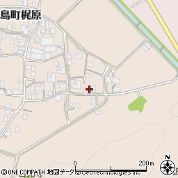 兵庫県丹波市市島町梶原798周辺の地図