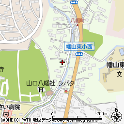 愛知県瀬戸市八幡町36周辺の地図