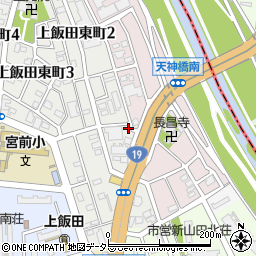 愛知県名古屋市北区上飯田東町1丁目102周辺の地図