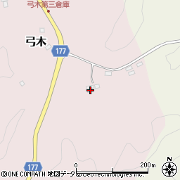 千葉県夷隅郡大多喜町弓木760周辺の地図