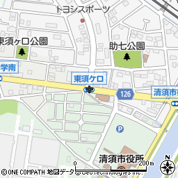 東須ケ口周辺の地図