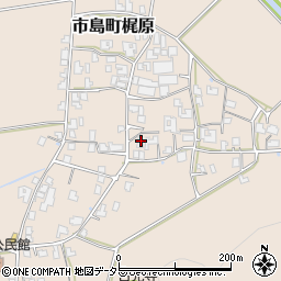 兵庫県丹波市市島町梶原835周辺の地図