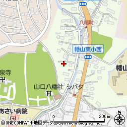 愛知県瀬戸市八幡町39-2周辺の地図