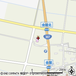 滋賀県犬上郡甲良町金屋1549周辺の地図