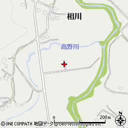 千葉県富津市相川周辺の地図