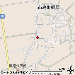 兵庫県丹波市市島町梶原666周辺の地図