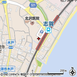 志賀観光協会周辺の地図