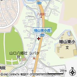 愛知県瀬戸市八幡町307周辺の地図