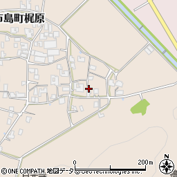 兵庫県丹波市市島町梶原802周辺の地図