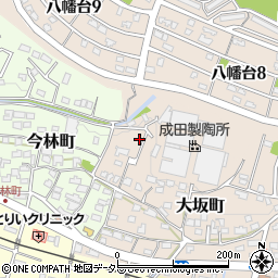 愛知県瀬戸市大坂町47周辺の地図